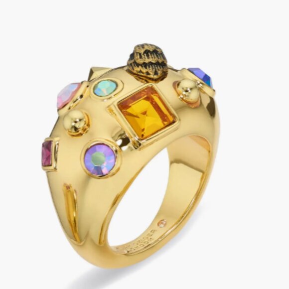 Kurt Geiger Jewelry - Kurt Geiger London Mixed Crystal Cocktail Ring